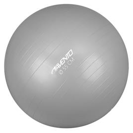 Bola de fitness/ginásio 65 cm de diâmetro prateado