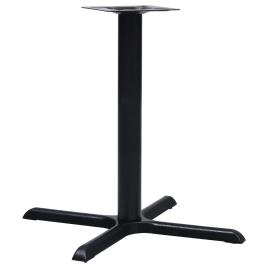 Perna para mesa de bistrô 76x76x72 cm ferro fundido preto