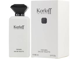 Perfume KORLOFF  Paris In White Eau de Toilette (88 ml)