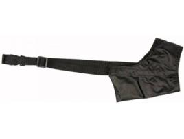 Açaime para Cães  Ajustável (Preto - 51x71cm - Nylon - L - Porte Grande)