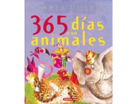 Livro 365 Días Con Animales De Gloria Fuertes (Grandes Libros)