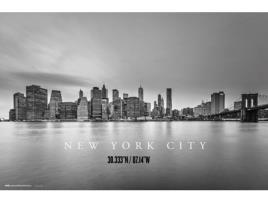 Poster  Nueva York City Skyline