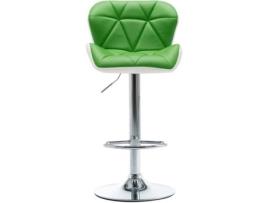 Banco de Bar  (Verde - Couro Artificial - 44 x 48 x 105.5 cm)