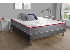 Conjunto de Sommier + Colchão  Vitalmemo (140x220 cm - Espuma Viscoelástica)