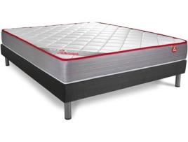 Conjunto de Sommier + Colchão VITALIT Vitalmemo (140x220 cm - Espuma Viscoelástica)