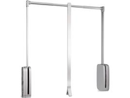 Varão Basculante  Sling (Plástico - 9x16x86,5 cm - Prateado)