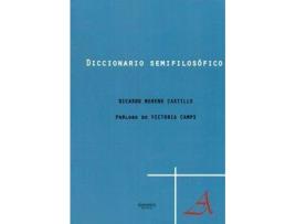 Livro Diccionario Semifilosófico de Ricardo Moreno Castillo (Espanhol)