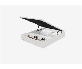 Base Rebativel Wood ZP MAD25/3D Branco KIT 160 X 200