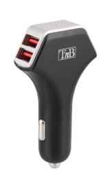 Carregador de dispositivos móveis T'nB CAC4USB8A