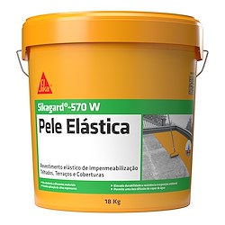 Membrana líquida SIKAGARD 570W PELE ELÁSTICA BRANCO 18KG