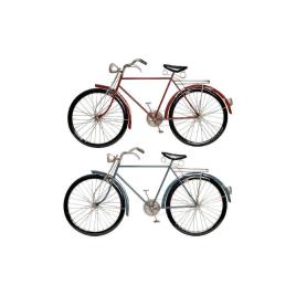 Decoração de Parede  Metal Bicicleta (2 pcs) (90 x 5 x 48 cm)