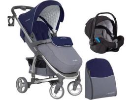 Carrinho de Bebé Individual EASYGO Virage + Starter 0+ Isofix Ready Denim