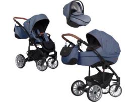 Carrinho de Bebé Individual  Delta + Grupo 0+ Isofix Ready Denim