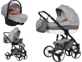 Carrinho de Bebé Individual  Durango Sport + Grupo 0+ Isofix Ready Camel