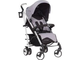 Carrinho de Bebé Individual EURO-CART Crossline Fox Cinzento