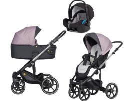 Carrinho de Bebé Individual  Exeo + Kite Isofix Ready Roxo