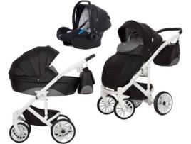 Carrinho de Bebé Individual EXPANDER Xenon + Kite Isofix Ready Carbon