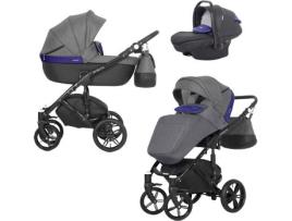 Carrinho de Bebé Individual  Enduro + Kite Isofix Ready Denim