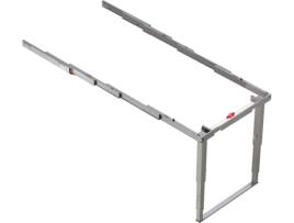 Corrediças para Mesa Extensível Party para Cozinha Ou Casa,  Alumínio, Anodizado Inoxidável