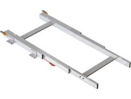 Corrediças para Mesa deslizante Twice Top para Cozinha,   Alumínio, Anodizado Mate