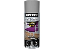 Spray de Tinta PECOL Prateado (Esmalte acrílico)