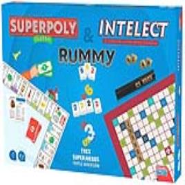 Jogo  Superpoly, Intelect & Rummy