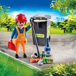 Playset Special Plus Street Sweeper Playmobil 70249 (16 pcs)