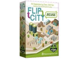 Baralho de Cartas TASTY MINSTREL Flip City Reuse Card Game Expansion (8 anos)