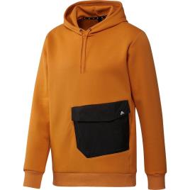 Sweat com capuz e bolso ventral