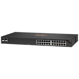 Hpe Swtich Aruba 6100 24g 4sfp+ One Size Black