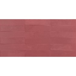 Revestimento cerâmico LIV'IN BRICK BLUSH RED 30X60CM