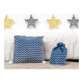 Conjunto 2 Dinossauros Almofada Botija de Água Quente Azul (2 pcs)