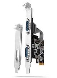 Adaptador Pcie com 2x Portas S?rie  Pcea-psn - Asix a