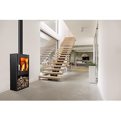 Salamandra a lenha SUPRA JACCO BUCHER 4,8KW ECODESIGN