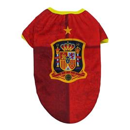 T-shirt para Cães RFEF Vermelho