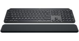 MX Keys Teclado RF Wireless + Bluetooth Qwertz Alemão Preto