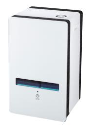 Aquecedor a gás CHAMA AZUL VIDRO 3800W BRANCO