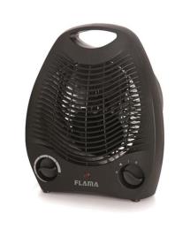 FLAMA TERMOVENTILADOR 2000W 2 NIVEIS AQUECIMENTO PRETO