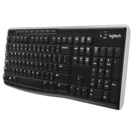Logitech Teclado Sem Fio K270 French AZERTY Black