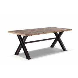 Mesa de Jantar  Madeira Metal (200 x 100 x 78 cm)
