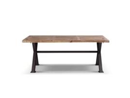 Mesa de Jantar  Madeira Metal (200 x 100 x 78 cm)