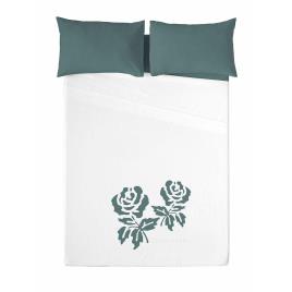 Conjunto de Lençóis Roses Devota & Lomba Roses Green