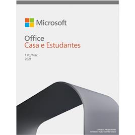 Microsoft Office Home and Student 2021 Portuguese P8 EuroZone 1 License Medialess