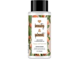 Condicionador LOVE BEAUTY AND PLANET Com Manteiga Karité e Óleo Sândalo (400 ml)