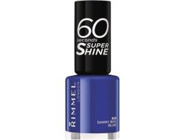 Verniz RIMMEL 60 Segundos Super Shine Nail Lacquer 828 Danny Boy Blue