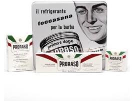 After Shave PRORASO Vintage Selection Kit Man Green Tea And Oatmeal   (100ml+100ml+150ml)