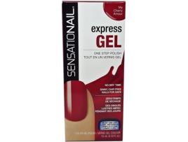 Verniz  Sensationail Gel Gel Expresso My 245 Unha Polonês Cherry Amour