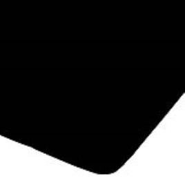 Lençol de baixo ajustável  Preto (Cama de 140)