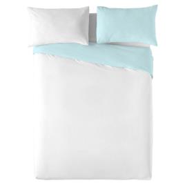 Capa nórdica Naturals Azul Branco (Cama de 180)