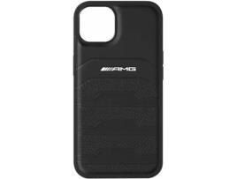 Capa RÃ­gida em Couro , Debossed Lines, iPhone 13 mini Â´5.3Â´, Original, Preto, AMHCP13MGSEBK